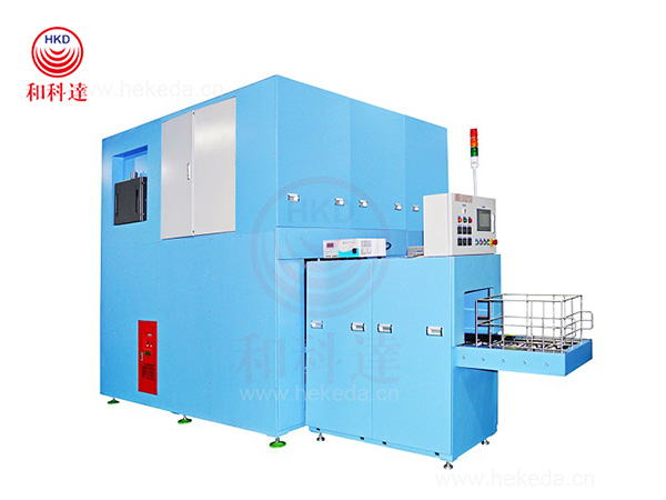 Single station hydrocarbon cleaning machine for auto parts
